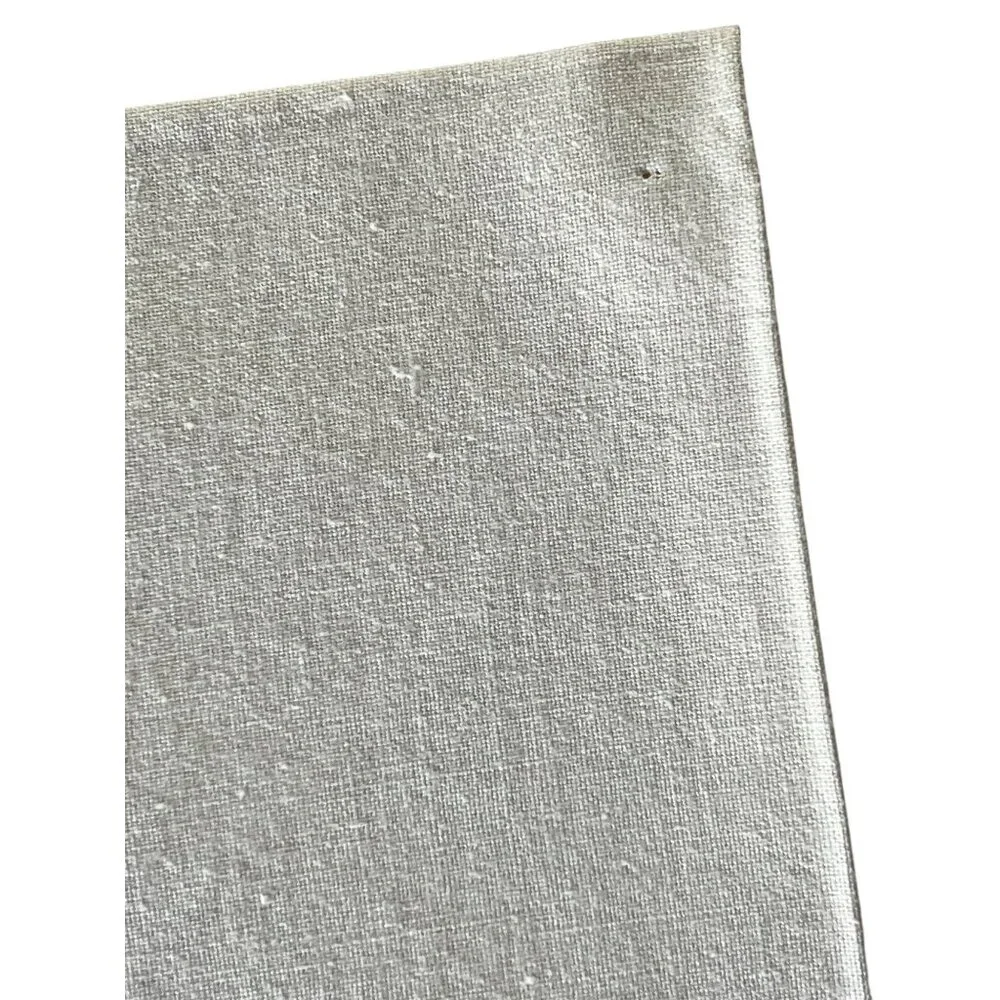 8 Pale Pink Embroidered Cotton Napkins Cutwork  Scalloped Edges 15.25x15.25